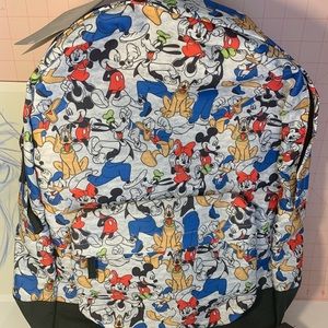 Disney Backpack. Mickey Minnie Pluto Donald Goofy